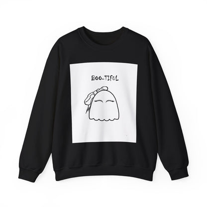 Boo-Tiful Ghost Crewneck Sweatshirt
