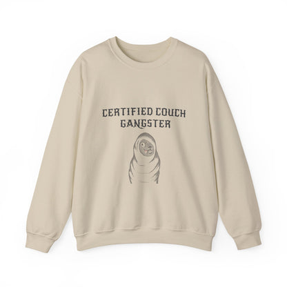 Certified Couch Gangster Pug Sweatshirt