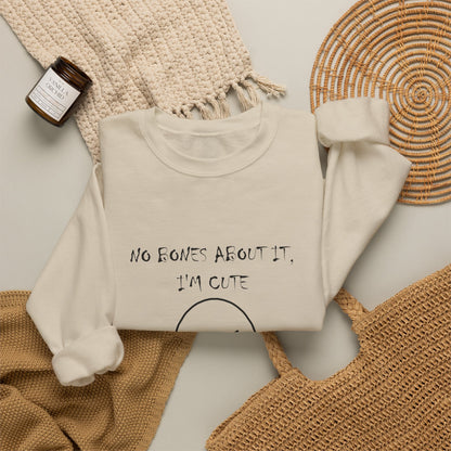 No Bones About It, I’m Cute Ghost Crewneck Sweatshirt