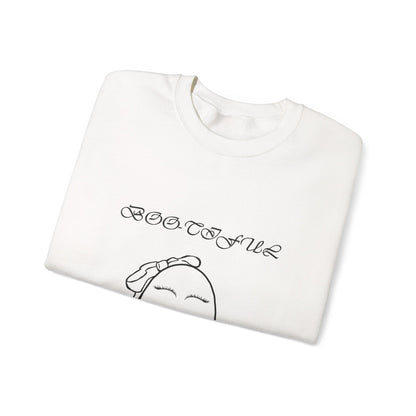 Ghostly “Boo-tiful” Halloween Crewneck Sweatshirt