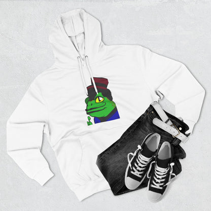 Frog in Top Hat Hoodie