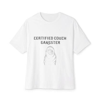 Certified Couch Gangster Pug T-Shirt