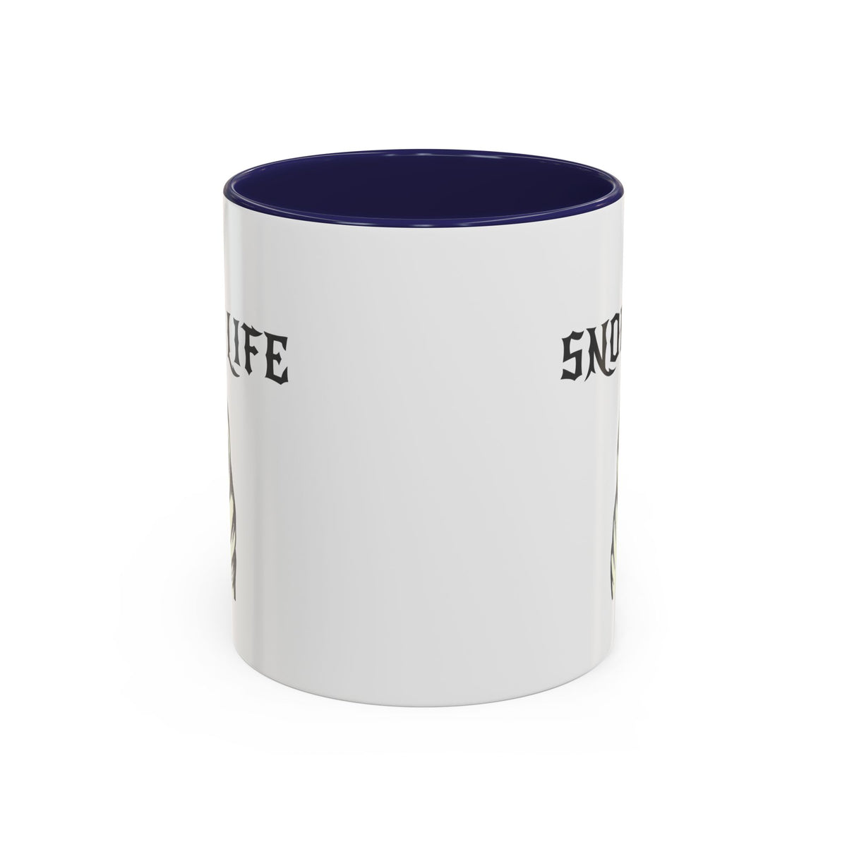 Snort Life Coffee Mug with Cute Pug Design