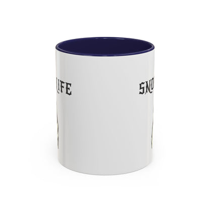 Snort Life Coffee Mug with Cute Pug Design