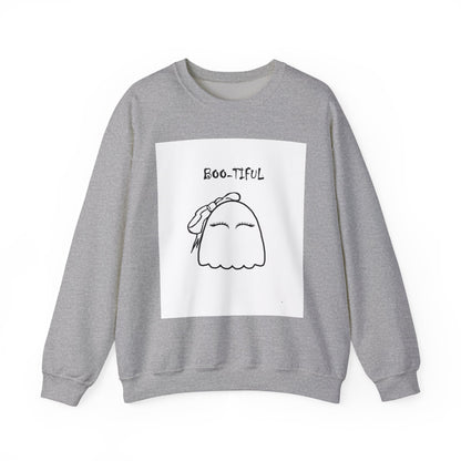 Boo-Tiful Ghost Crewneck Sweatshirt