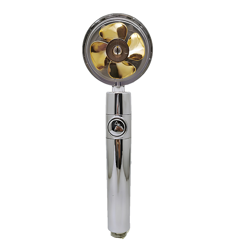 High-Pressure Filtered Shower Head – Turbo Fan, Water-Saving