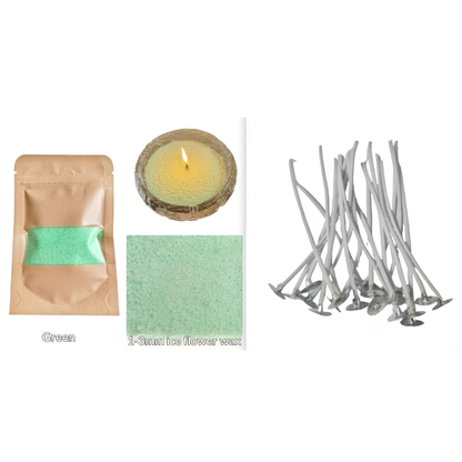 Pour, Wick, Light – No-Mess DIY Candle Sand Beads