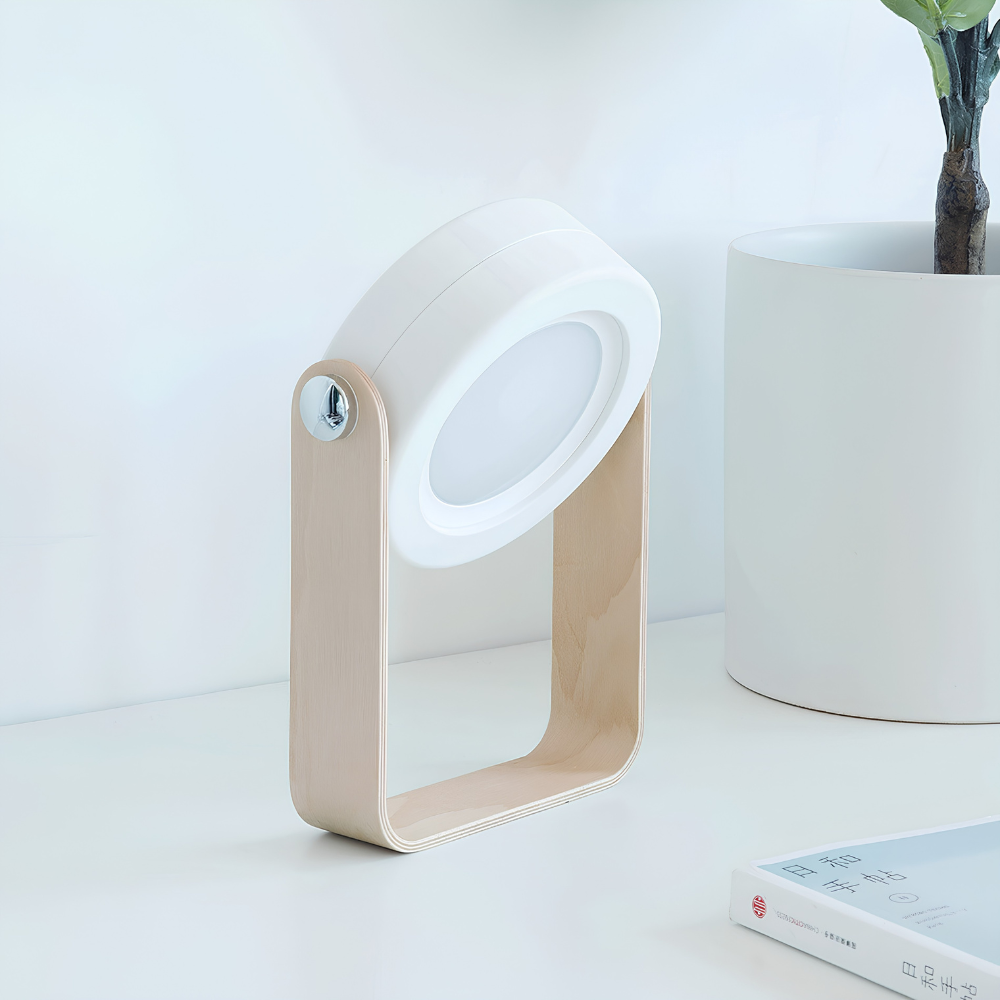Foldable LED Book Lamp – Rechargeable Touch Night Light