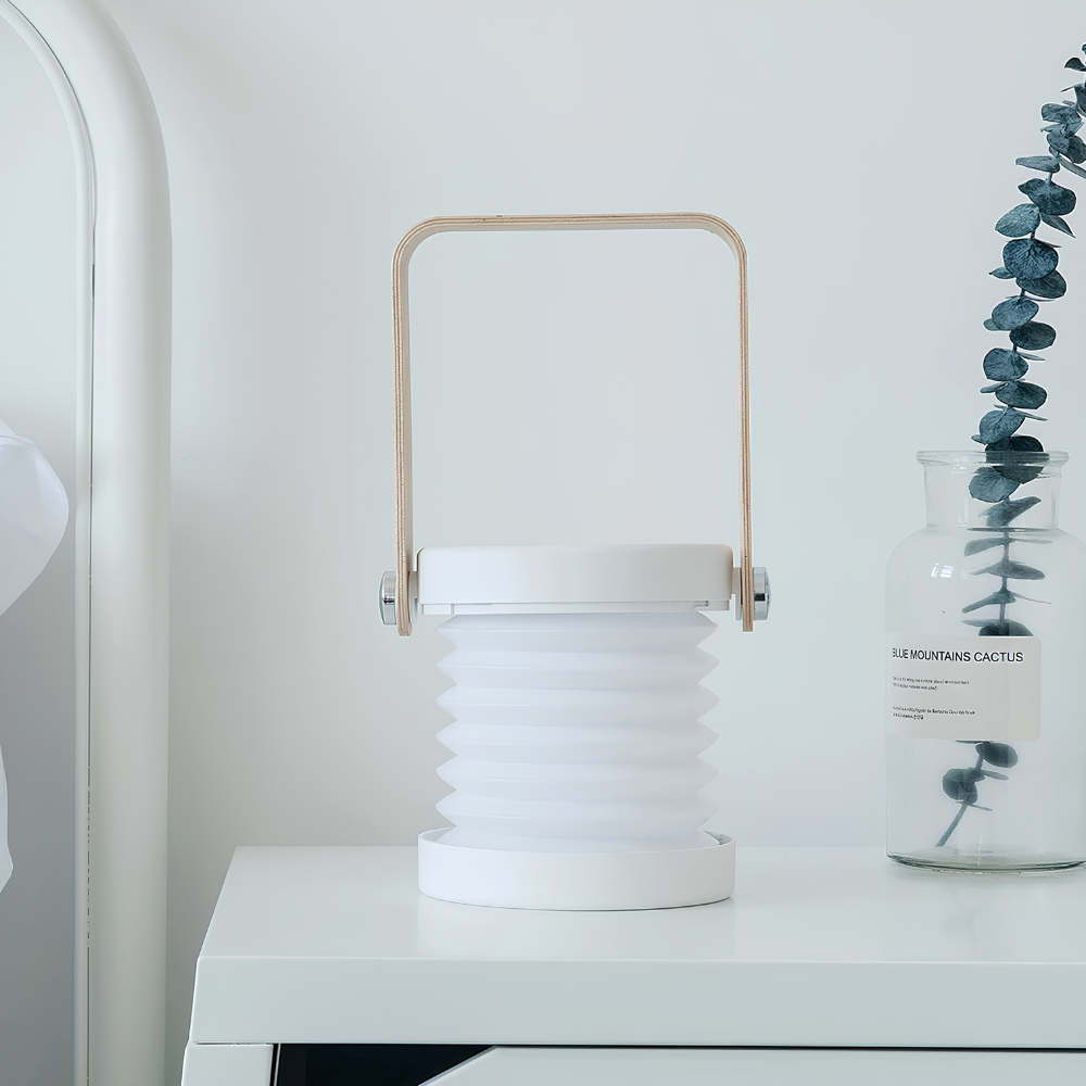 Foldable LED Book Lamp – Rechargeable Touch Night Light
