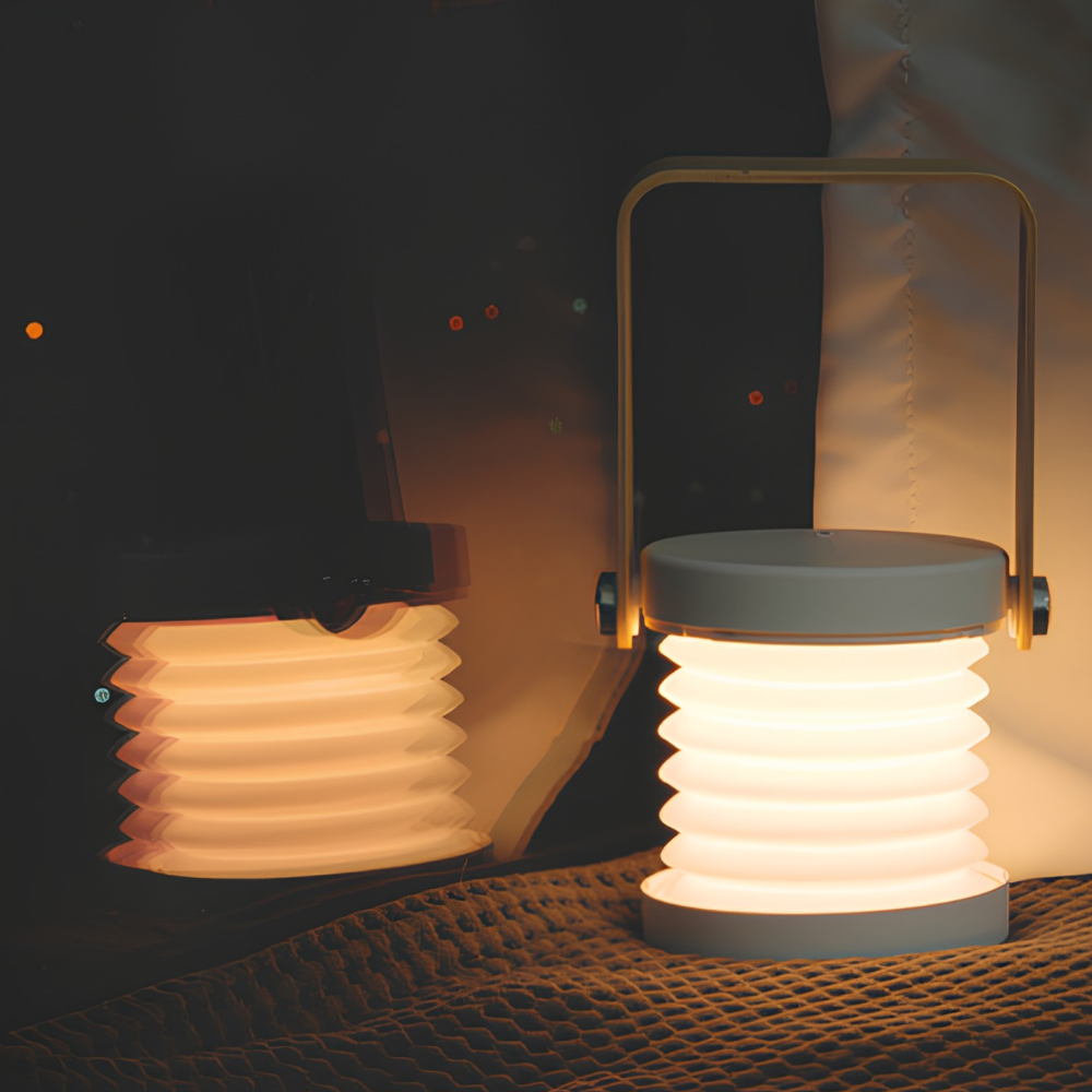 Foldable LED Book Lamp – Rechargeable Touch Night Light