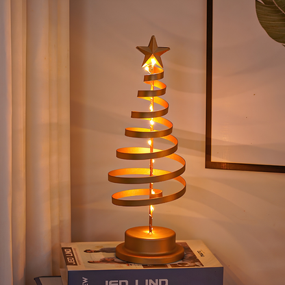 Christmas Tree Spiral Light – LED Tabletop Holiday Decoration
