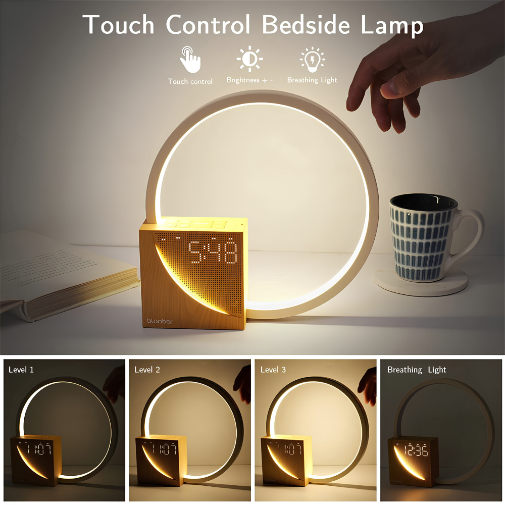 Bedside Sunrise Alarm Lamp – 10 Nature Sounds