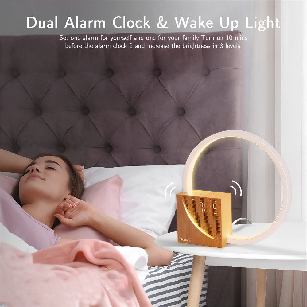 Bedside Sunrise Alarm Lamp – 10 Nature Sounds