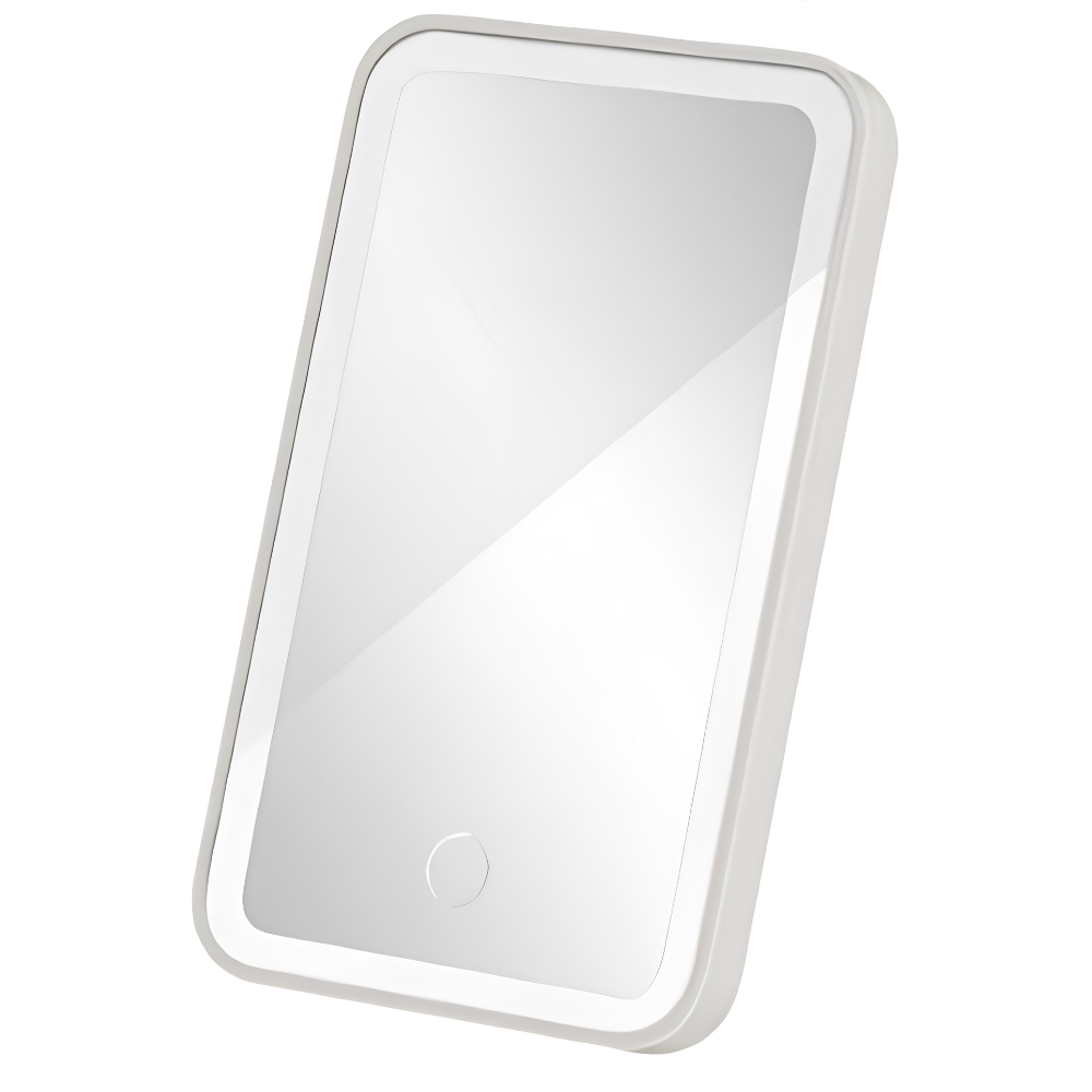 Travel LED Makeup Mirror – Lighted Vanity Case with Storage