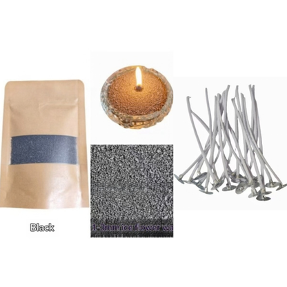 Pour, Wick, Light – No-Mess DIY Candle Sand Beads