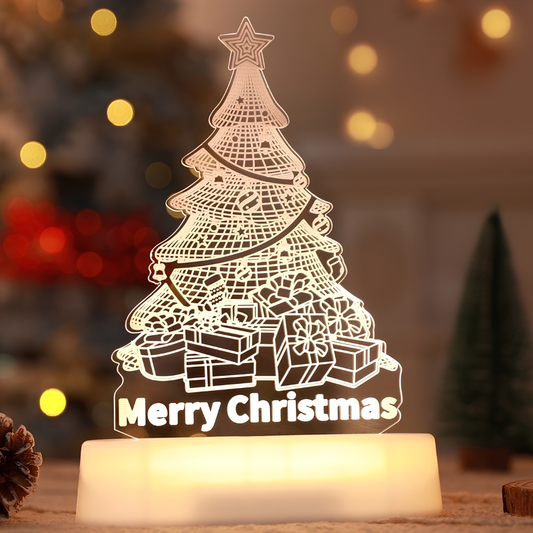 Christmas 3D Illusion Night Light
