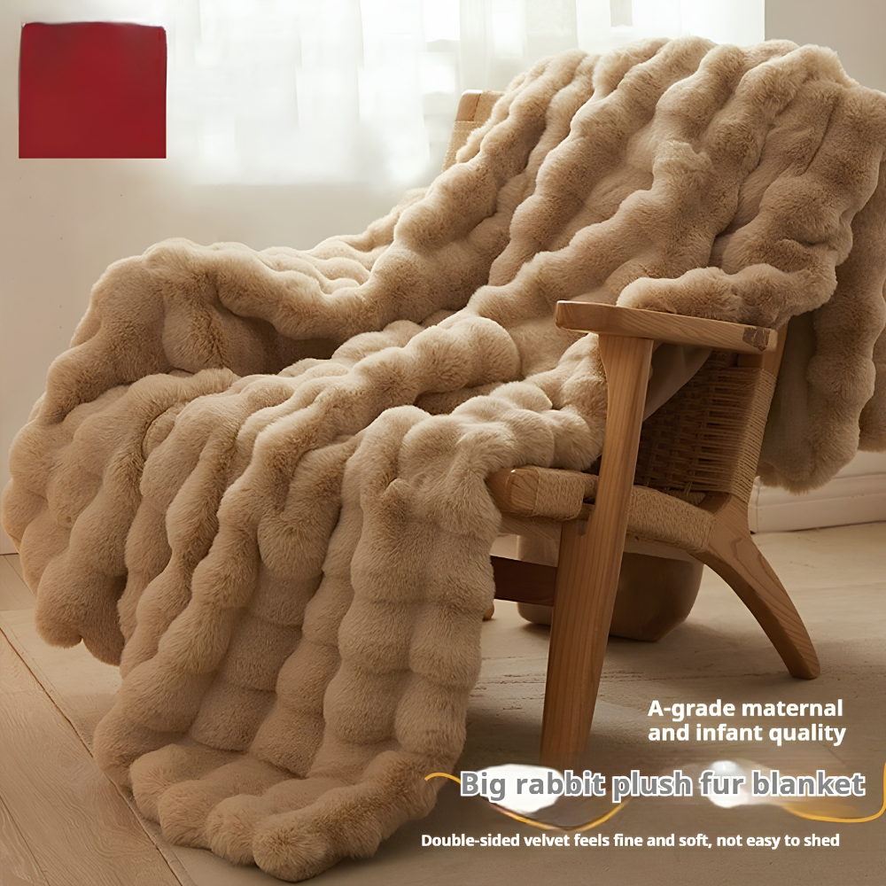 Soft on Both Sides – Double Fleece Throw in 4 Sizes