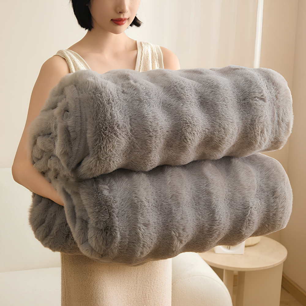 Soft on Both Sides – Double Fleece Throw in 4 Sizes