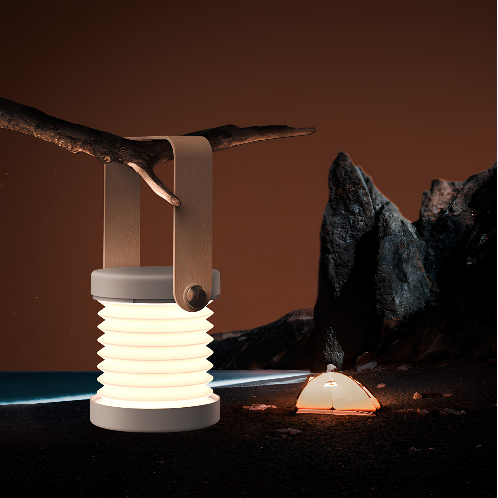 Foldable LED Book Lamp – Rechargeable Touch Night Light